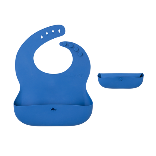 Roll & Go Bib - Classic Blue